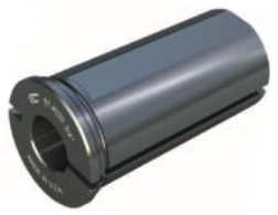 VDI Style Toolholder Bushing - Type "BV" - (OD: 25mm x ID: 20mm) - Part #: CNC86 61.2520M - Exact Tooling