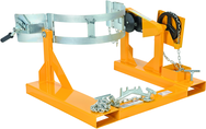 Drum Carrier/Rotator - #DCR-205-15; 1,500 lb Capacity; For: 55 Gallon Drums - Exact Tooling