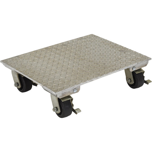 Alum Plate Dolly 1200 Cap 18 × 24 Swivel - Exact Tooling