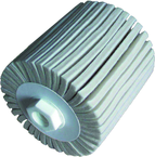 4 x 2 x 3/4" - Felt - Polishing Flap Roll - Exact Tooling