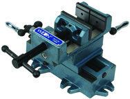 4" Cross Slide Drill Press Vise - Exact Tooling