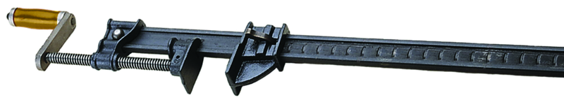I Bar Clamp 6 Ft Opening 1-13/16" Throat Depth, 1-7/8" Clamp Face - Exact Tooling