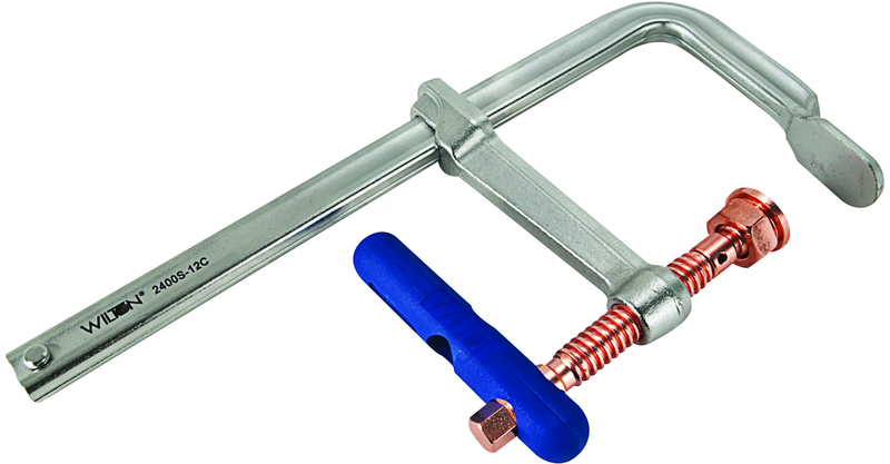 2400S-20C, 20" Regular Duty F-Clamp Copper - Exact Tooling