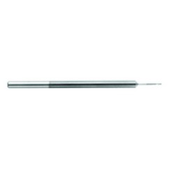 1/32" Dia. - 2-1/2" OAL - Extra Reach - Ball Nose-AD-Carbide End Mill - 3FL - Exact Tooling
