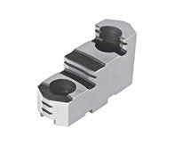 Hard Chuck Jaws - American Standard Tongue & Groove - Chucks 10" inches - Part #  TG-100HJ2-BI - Exact Tooling