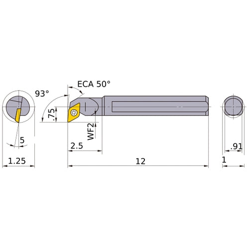 S-SDUCL-164 BORING BAR
