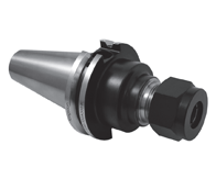 Toolholders  - CAT 40 DA Series Collet Chucks - Part # C40-10DA350-K - Exact Tooling