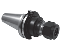 Toolholders - CAT 50 DA Series Collet Chucks - Part # C50-18DA300-K - Exact Tooling
