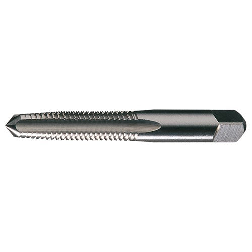 M10x1.25 4 Flute D5 HSS Standard Taper Chamfer General Purpose Hand Tap- Bright - Exact Tooling
