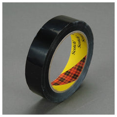 24 mm × 66 m Scotch Colored Film Tape Black Alt Mfg # 61635 - Exact Tooling