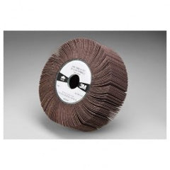 6 x 2 x 1" - 80 Grit - Aluminum Oxide - Cloth Wheel 244E - Exact Tooling