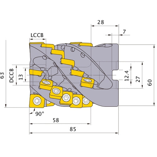 SPX4-063A24A058RA MILL