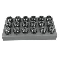 ER-20 Collet Set - Part #  20-SET15-INCH - Exact Tooling