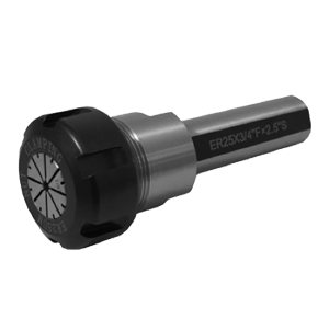 ER-40 Collet Tool Holder / Extension - Part #  S-E40R10-25S-R - Exact Tooling