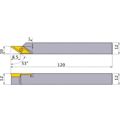 BTVHR1212-75F TURNING HOLDER