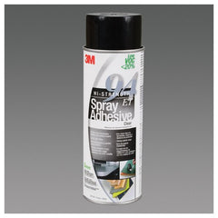 3M Hi-Strength Spray Adhesive 94 ET Low VOC <20% Clear 24 fl oz Can (Net Wt 19.8 oz) - Exact Tooling