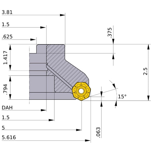 AHX475SUR0508EA MILL