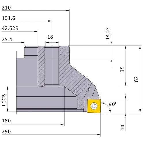 ASX400R25018K MILL