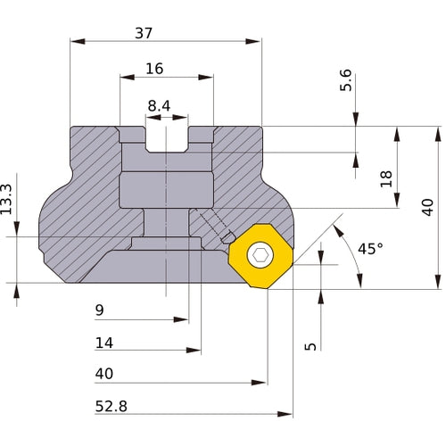 WSX445-040A04AR MILL