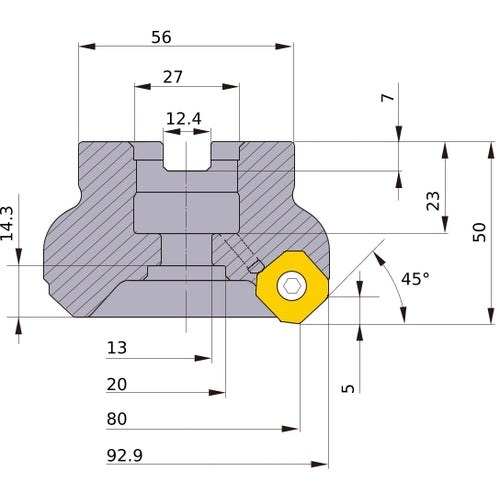 WSX445-080A04AR MILL