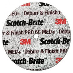 5 x 1/4 x 1/4" - 6CMED+ Grade - Deburring & Finish PRO Unitized Wheel - Exact Tooling