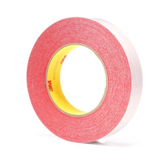 3M Double Coated Tape 9737R Red 24 mm × 55 m 3.5 mil - Exact Tooling