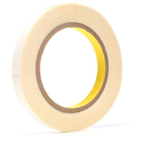 3M Double Coated Tape 444 Clear 1/2″ × 36 yd 3.9 mil - Exact Tooling