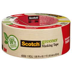 Scotch General Purpose Masking Tape 2050-48MP 1.88″ × 60.1 yd (48mm × 55m) - Exact Tooling
