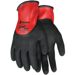 Ninja BNF Gloves with NFT Coating - 18 Gauge Nylon/Spandex - Full Nitrile Dip - Second Coating BNF - Size Large - Exact Tooling