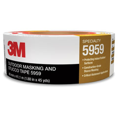 3M Outdoor Masking and Stucco Tape 5959 Red 48 mm × 41.1 m 12.0 mil Conveniently Packaged - Exact Tooling