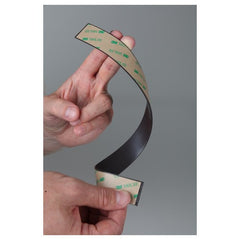 1 in × 5 ft 0.06 in Flexible Magnet Tape Black Alt Mfg # 64527 - Exact Tooling