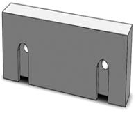 Ultra Quick Change Vice Jaws - SBM - Part #  VJ-6QM22012S-U - Exact Tooling