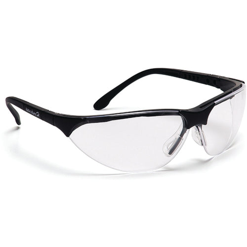 Safety Glasses - Clear, Anti-Fog Lens, Black Frame Rendezvous - Exact Tooling