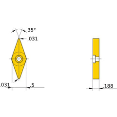 IVSN432 CARBIDE SPARE PART