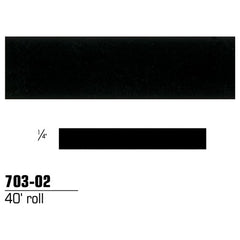 1/4 in × 40 ft 3M™ Scotchcal™ Striping Ta Black Alt Mfg # 70302 - Exact Tooling
