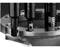 CARMEX Thread Mill Inserts for Threading on CNC Milling Machines - Part # T-CT21 IE 11.5NPTF - Exact Tooling