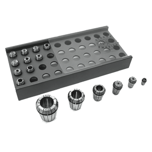 ER-11 Collet Trays - Part #  SIE-SAER-11-40 - Exact Tooling
