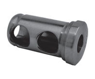 Type J Tool Holder Bushings - Part # TBJ-07-0312-B - (OD: 3/4") (ID: 5/16") (Center Hole Distance: 13/16" & Shoulder to Center of First Hole: 3/8" ) (# of Holes: 2 & Hole Size: 3/8") (Length Under Head: 1-1/2") - Exact Tooling