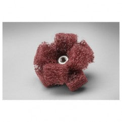 Scotch-Brite Cross Buff 1-1/2 in × 1/2 in × 2 PLY × 8-32 High Strength A VFN - Exact Tooling