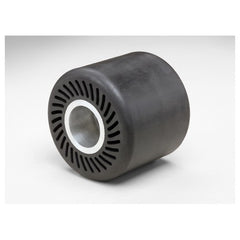 3M Rubber Slotted Expander Wheel 28349 3-2/5″ × 3″ 5/8″ Arbor Hole - Exact Tooling