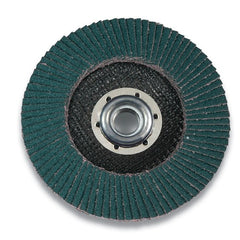 7 in × 5/8-115/8-11 INT 546D Abrasive Flap Disc T27 40 Alt Mfg # 28648 - Exact Tooling