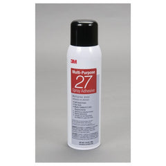 3M Multi-Purpose Spray Adhesive 27 Clear 16 fl oz Can (Net Wt 13.05oz) NOT FOR SALE IN CA AND OTHER STATES - Exact Tooling