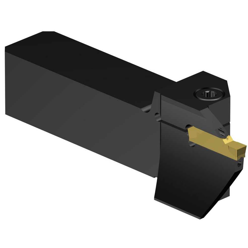 Indexable Grooving Toolholder:  C2A-QSA16-LFJ18B-120CB, Internal or External, Left Hand, Right Hand & Neutral, 7.0870" Max Groove Width