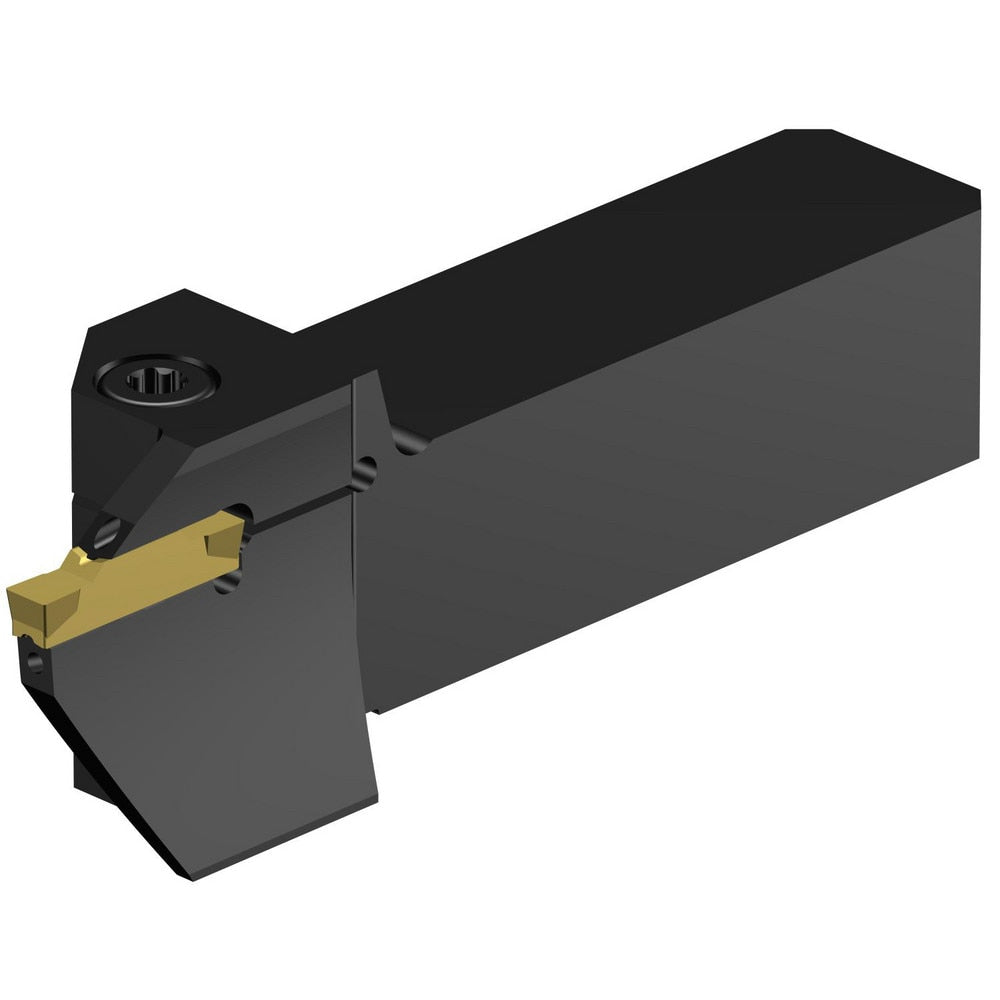 Indexable Grooving Toolholder:  C2A-QS25-RFJ18B-120CB, Internal or External, Left Hand, Right Hand & Neutral, 7.0866" Max Groove Width