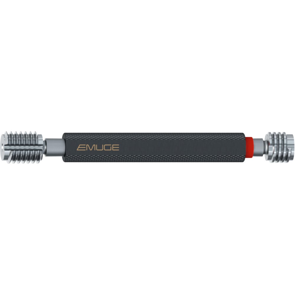 Plug Thread Go/No Go Gages; Go/No Go: Go, No Go; Thread Size: 7/16-20; Material: Steel; Classification: 3B; Go Pitch Diameter (Inch): 0.4050; Go Pitch Diameter (mm): 10.2870; No Go Pitch Diameter (mm): 10.3910; No Go Pitch Diameter (Decimal Inch): 0.40910