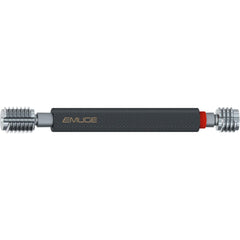 Plug Thread Go/No Go Gages; Go/No Go: Go, No Go; Thread Size: 7/16-20; Material: Steel; Classification: 3B; Go Pitch Diameter (Inch): 0.4050; Go Pitch Diameter (mm): 10.2870; No Go Pitch Diameter (mm): 10.3910; No Go Pitch Diameter (Decimal Inch): 0.40910