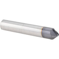 Barrel Cutter End Mills; End Type: Taper Form; Material: Solid Carbide; Taper Angle Per Side: 45.00; Length of Cut (Inch): 5/16