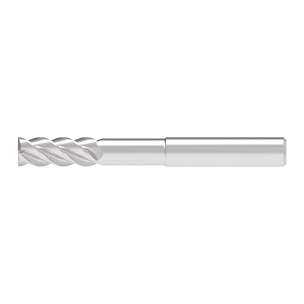 Corner Chamfer End Mill: 6.00 mm Dia, 16.00 mm LOC, 4 Flute, 0.20 mm Chamfer Width, Solid Carbide