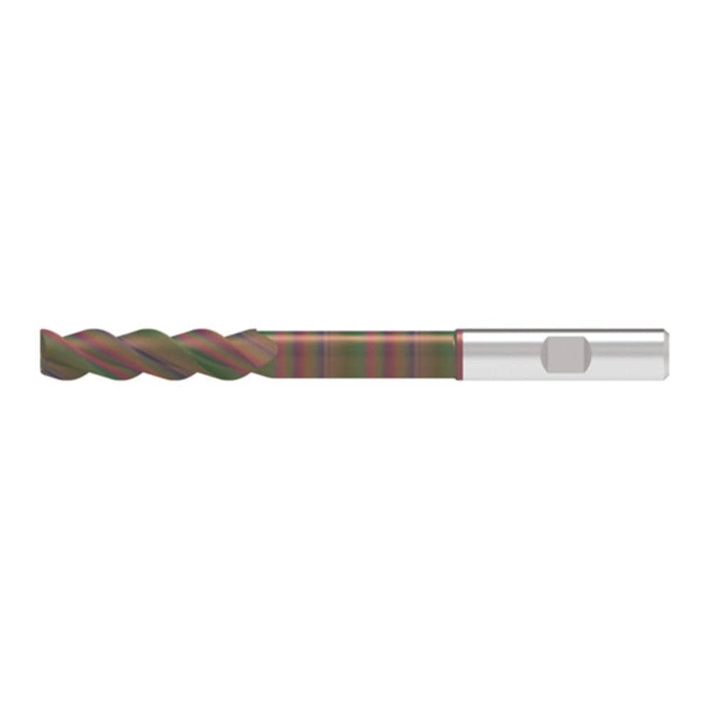 Corner Chamfer End Mill: 20.00 mm Dia, 82.00 mm LOC, 3 Flute, 0.20 mm Chamfer Width, Solid Carbide