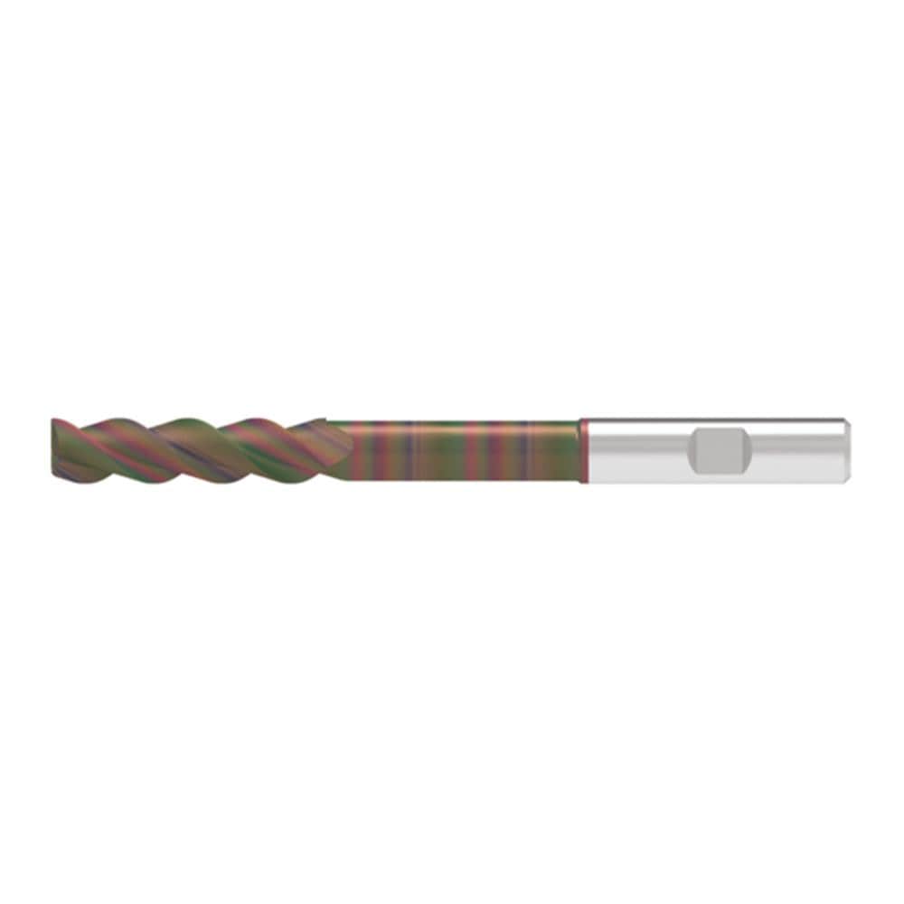 Corner Chamfer End Mill: 17.50 mm Dia, 74.00 mm LOC, 3 Flute, 0.20 mm Chamfer Width, Solid Carbide